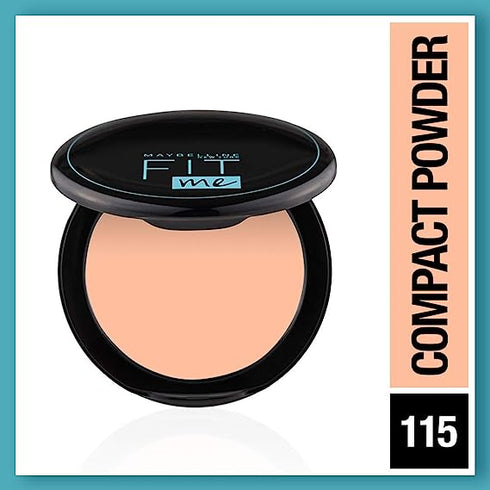 Maybelline 12Hr Oil Control Compact, 115 Ivory 8g